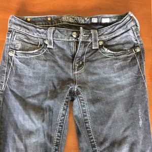 Miss Me dark gray jeans size 27